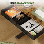 Equipped with 4 drawers, this sit to stand desk helps keep your workspace clean and organized. By saving desk space, it enhances the overall utilization of your workspace and ensures everything stays neatly tucked away.